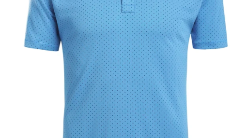 JACQUARD DOT POLO
